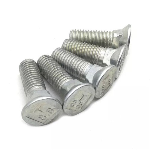 DIN 608 Carbon Steel Flat Countersunk Head Square Neck Bolt With Short Square