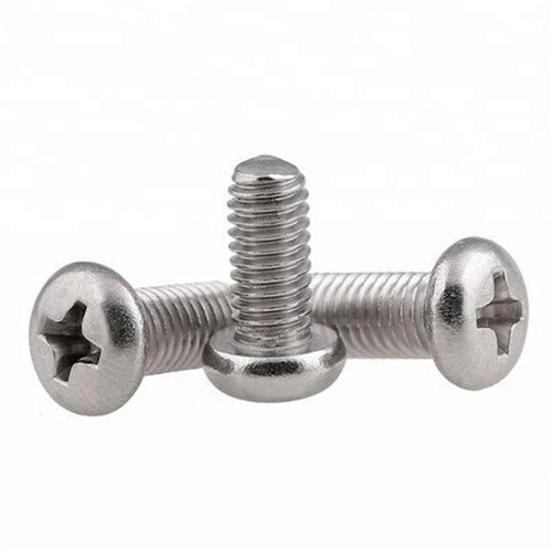Carbon Steel ISO7045 Cross Recessed Countersunk Pozi Pan Head Screw